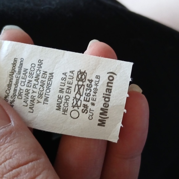 Event womens black floral cotton skirt size medium - Picture 9 of 13